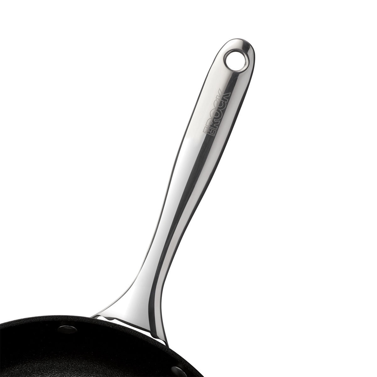 Starfrit Poêle Antiadhésive The Rock Diamond 24cm (9.5") - Aluminum - Va au four - Sans PFOA - Facile à nettoyer - Noir