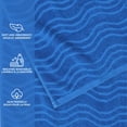 thumbnail image 5 of Mainstays Kids 2pk Hand Towel, Dark Blue Waves, 5 of 5