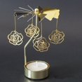 thumbnail image 1 of YOPTOP Hot Spinning Rotary Metal Carousel Tea Light Candle Holder Stand Light  Gift,f, 1 of 2