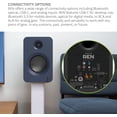 thumbnail image 5 of Kanto REN 200W Powered Speaker System with HDMI ARC Input for TV & Home Theater | USB-C and Bluetooth 5.3 | High/Low Pass Filter | Pair | Matte Blue, 5 of 5