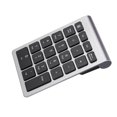 thumbnail image 1 of Clavier Numérique RF304 22 Touches USB 2.4G Mini avec Récepteur Gris Fer pour Bureau Maison, 1 of 7