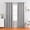 Grey, variant on Elegant Curtains Thermal Insulated Blackout Window Drapes Round Hole Design Modern Bedroom Living Room Decor