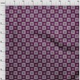thumbnail image 4 of oneOone Rayon Purple Fabric Block Craft Projects Decor Fabric Printed By The Yard 56 Inch Wide-L6, 4 of 5