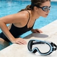 thumbnail image 4 of Lunettes de Natation avec Traitement Antibuée - Sangle Ajustable pour un Maintien Sûr, Joint Étanche et Confortable, Monture Large pour Une, JKODE, 4 of 8