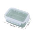 thumbnail image 3 of Oleegame 2PC Blue Juice Simple Refrigerator Preservation Box Small Lunch Box Kitchen Lunch Box Plastic Storage Box Sealed Box For Lunch Kitchen Arrangement, 3 of 9