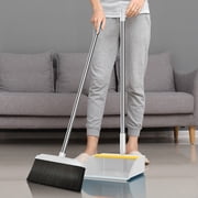 Chmadoxn Dorm Room Essentials, Brooms And Dustpan Set For Home,Brooms And Dustpan Set, Brooms Dustpan Set, Brooms And Dustpan Combo For Office, Stand Up Brooms And Dustpan portable broom