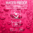 thumbnail image 4 of Pink Extra Long Shower Curtain Liner Plastic 79"L x 71"W, 4 of 5