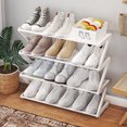 thumbnail image 1 of Chmadoxn Shoe Rack for Closet,Closet Organizers and Storage, 4-layer Shoe Rack Independent With Thickened Steel Pipe Multi-functional Entrance Corridor Shoe Cabinet shoe rack, 1 of 6