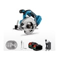 thumbnail image 2 of 5 Inch 125mm Brushless Cordless Electric Circular Saw 0° To 45° Adjustable Wood Cuttiing Machine, 2 of 7