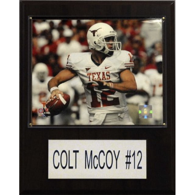 NCAA Football Colt McCoy Texas Longhorns Player Plaque