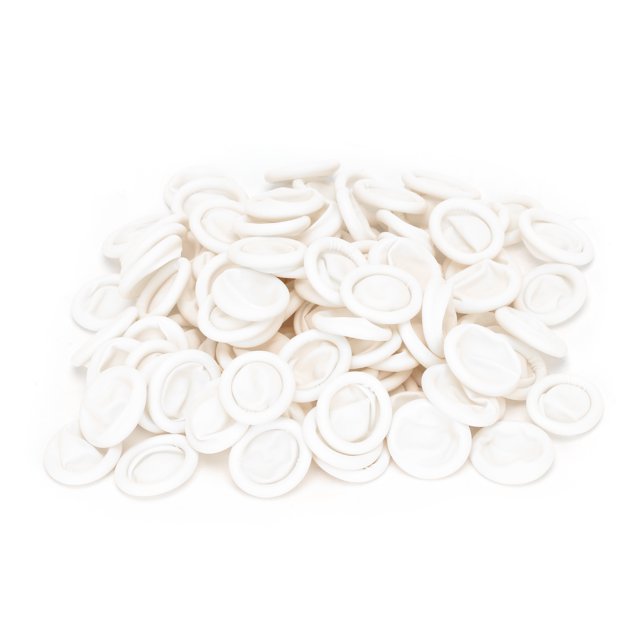 Finger Cover, White Waterproof Disposable Latex Finger Cots Convinient For Women For Making Diy Jewelry For Nail Art For Men