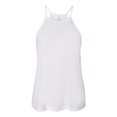 thumbnail image 1 of Bella  Canvas - Women`s Flowy High-Neck Tank - 8809, M, White, 1 of 3