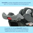 thumbnail image 3 of Graco Extend2Fit 2-in-1 Convertible Car Seat, 1.8-30 kg (4-65 lb), Forward & Rear-Facing, 3 of 9