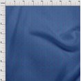 thumbnail image 3 of oneOone Silk Tabby Fabric Leaves & Swirl Block Printed Craft Fabric BTY 42 Inch Wide, 3 of 4