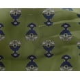 thumbnail image 4 of oneOone Georgette Viscose Fabric Leaves & Floral Block Fabric Prints By Yard 42 Inch Wide, 4 of 4