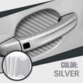 thumbnail image 1 of Rvkxad Car Door Handle Stickers, 4PCS Carbon Fiber Protective Film for Vehicle, Auto Handle Guards, Paint Protection Decals, 1 of 2