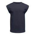 thumbnail image 4 of Timegard Débardeur pour Homme à Manches Cap, Col Ras du Cou, Chandails de Couleur Unie, Été, Décontracté, Léger, T-Shirt Basique, 4 of 7