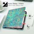 thumbnail image 4 of Étui Folio pour iPad Pro 12.9 Pouces 6e Génération 2022, Support Intelligent Multi-Angle avec Porte-Crayon et Poche, 4 of 5