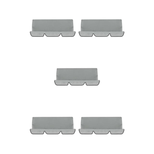 relayinert Made With Polyester Sturdy And Waterproof Swings Cushion Covers For Outdoor gray 5Set