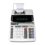 Sharp EL2201RII 12-Digit Printing Calculator for Accounting & Business Use, 2.0 LPS 2-Color Printer, Large Fluorescent Display, Cost/Sell/Margin Functions & Microban Protection