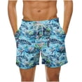 thumbnail image 2 of LSLJS Shorts de Plage Amples d'Été pour Hommes avec Poche, Shorts de Plage, 2 of 6