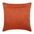 thumbnail image 3 of The HomeCentric Housse de Coussin Orange, Lot de 2, 20x20 Pouces (50x50 cm) Taie Décorative Rouille, Housse de Coussin Unie Texturée à Plis Pincés, Housse de Coussin Décorative, Faux Suède Carré - Rouille, 3 of 3