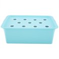 thumbnail image 1 of 11 Holes Hydroponic System Soilless Culture Box Hydroponic Culture Hydroponic System For Plant 11 Holes Hydroponic System Grow Plant Flower Water Soilless Culture Box 110VBlue, US, 1 of 8