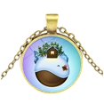thumbnail image 2 of Jusqu'à 65 % de Réduction sur les Colliers SMihono pour Femmes, Pendentif antique Fait Main, Bijou, 2 of 3