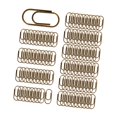 thumbnail image 3 of yuksok 100 Pieces Paper Clips Premium Metal Paperclips for Home Stationery Personal Bronze, 3 of 9