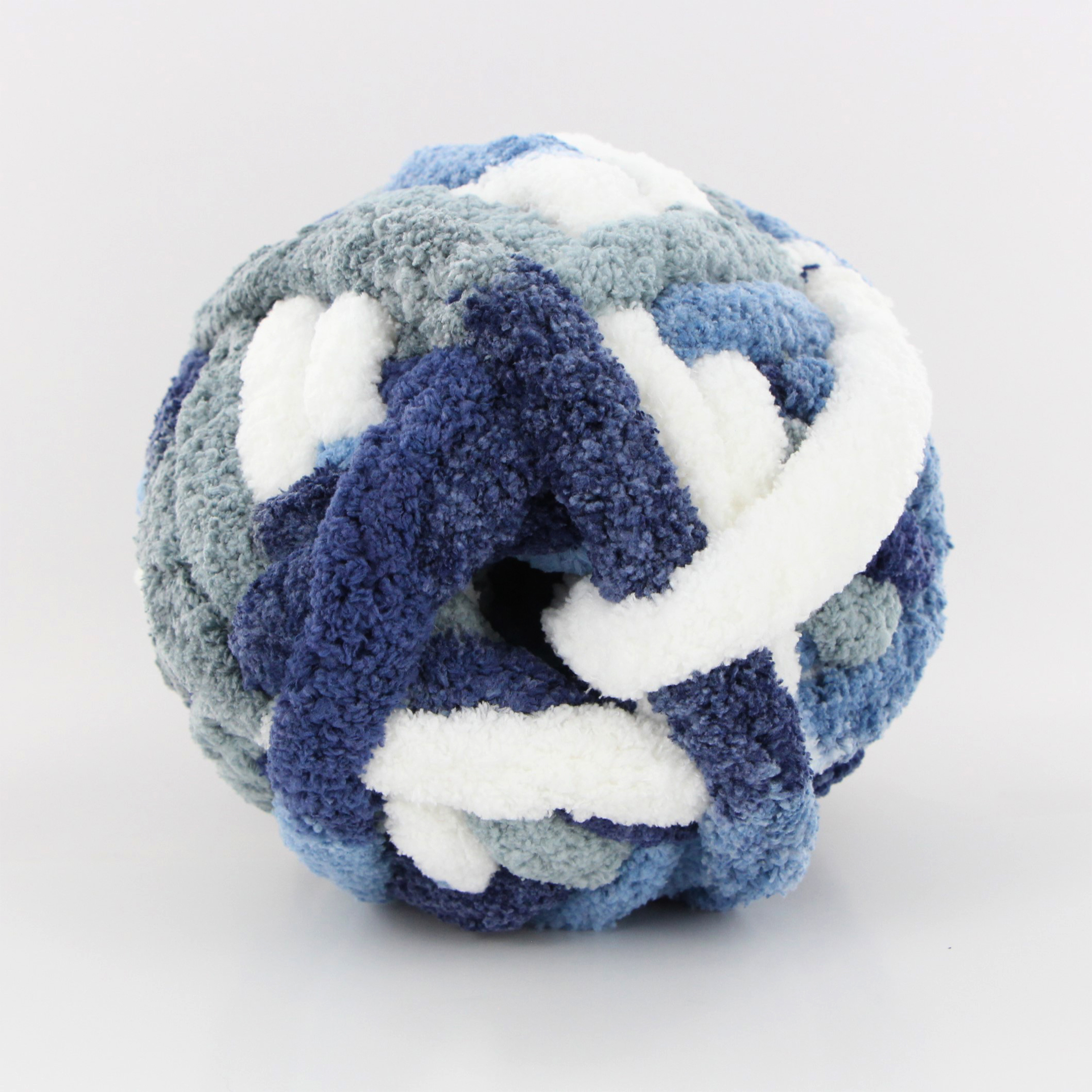 MAINSTAYS Chenille Cozy Chunky, 28,2 m (30,8 vgs), 220 g (7,7 oz), 100% polyester, bord de mer