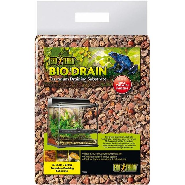 Exo-Terra PT3115 Biodrain Terrarium Draining Substrate - 4.4 lbs