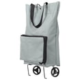 thumbnail image 1 of Sac Chariot Pliable Chariot de Magasinage Pliable Sac de Magasinage Pliant avec Roues, 1 of 8