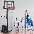 thumbnail image 2 of Gymax Système de Panier de Basketball Portable avec Réglage Facile de la Hauteur de 7,9 à 10 Pi, 2 of 9