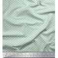 thumbnail image 1 of Soimoi Cotton Duck Fabric Dot & Floral Small Print Fabric by The Yard 42 Inch Wide, 1 of 3