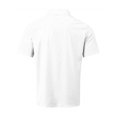 thumbnail image 4 of LUXUR T-shirt Homme Col à Revers T-shirt Manches Courtes Hauts Amples Chemises d'Été Col Rabattu Blouse Blanche TTG, 4 of 4