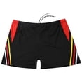 thumbnail image 2 of JDQJBZ Men's Fit Color Print Swim Shorts with Elastic Waist Drawstring, 2 of 4