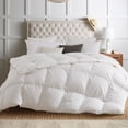 thumbnail image 1 of White Down Comforter Duvet Insert with Tabs, 1 of 4