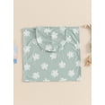 thumbnail image 3 of SUNSIOM Serviette de Plage à Capuchon pour Tout-Petits Garçons, Serviette de Bain à Imprimé Turtle Serviette de Changement Légère Poncho, 3 of 6