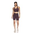 thumbnail image 4 of Reebok Women's Flex Highrise Compression Shorts with pockets, 4 of 4