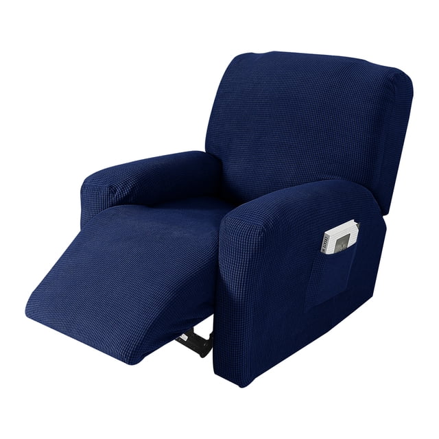 Amdohai 4 Separate Piece Stretch Recliner Chair Cover Home Bedroom Living