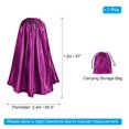 thumbnail image 2 of Unique Bargains Portable Dressing Room, 1.2M Length Instant Changing Tent for Beach Boating, Dark Purple, 2 of 6