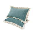 thumbnail image 2 of TopLLC Pillow Case Crystal Velvet Winter Pillowcase Solid Color Lace Pillowcase pillowcase pillowcase, 2 of 6