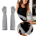 thumbnail image 1 of Scratch-Proof Protective Sleeves for Cat Grooming Training Hand Covers – Durable Fabric Guard for Safe Handling and Gentle Grooming, 1 of 6