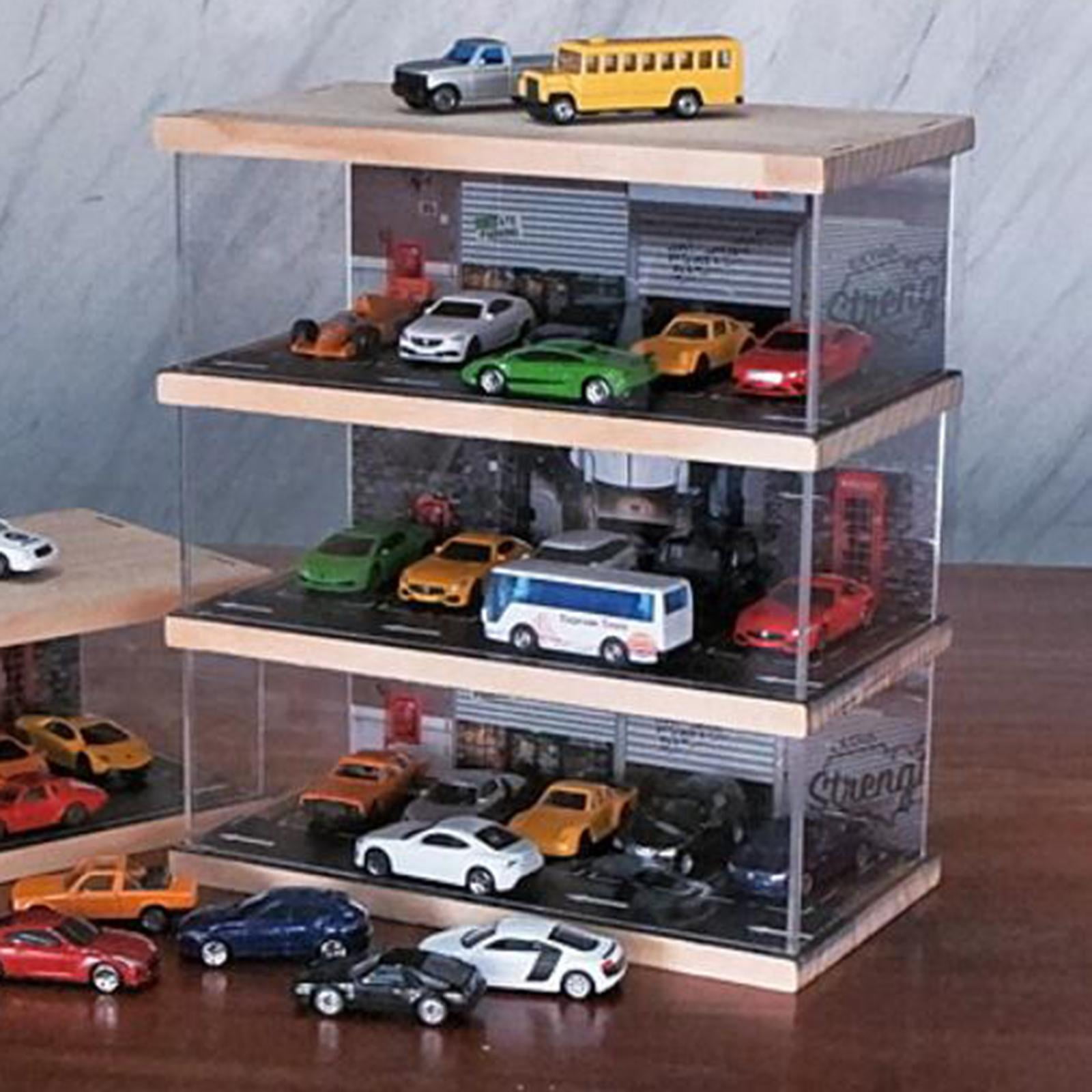 ☆ 1/64 Creative Display Board LR　　　【限定3】 1/64 Diecast Car Display Case Variable Display Stand Car Garage
