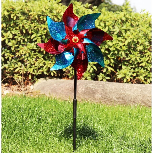 Birdeem Multicolor Drive Windmill Windmill To Large Windmill Thickened Orchard Farm Can Make Toy Windmills
