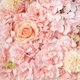 thumbnail image 2 of MesaSe   Flower Screen Hydrangea Decorative Silk Flower Panels Backdrop for Wedding Stage   White, 2 of 7