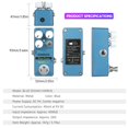 thumbnail image 2 of MOSKYaudio Blue Ocean Chorus Guitare Effet Pédale Chorus/True Bypass Rate + Mix + Intensité + Intenance, 2 of 7