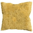 thumbnail image 1 of Hometrends Solid Fur Decorative Pillow (Set of 2) - Yellow, 1 of 3