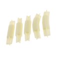 thumbnail image 3 of mmirethe 5Pieces Corner Bay Window Curtain Pole Joint Connector Beige Elbow Style A 1Set, 3 of 6