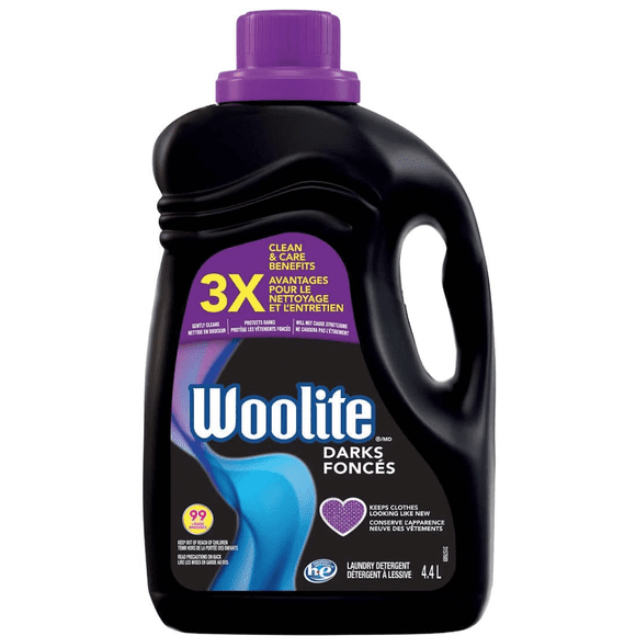 Woolite Darks Liquid Laundry Detergent, HE Compatible, Midnight Breeze Scent - 148 Fl Oz